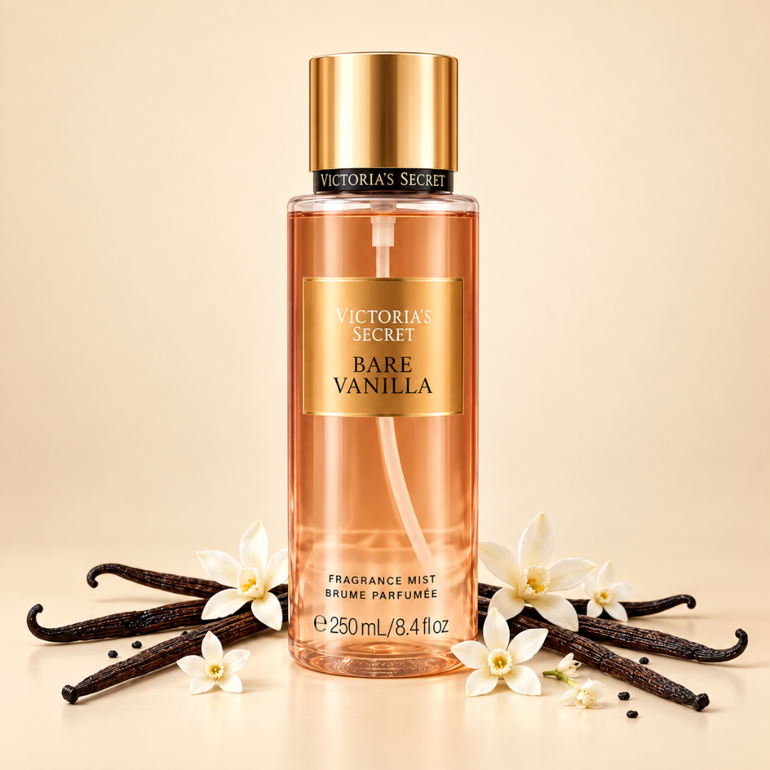 BARE VANILLA - Vanilla Beans & White Flowers