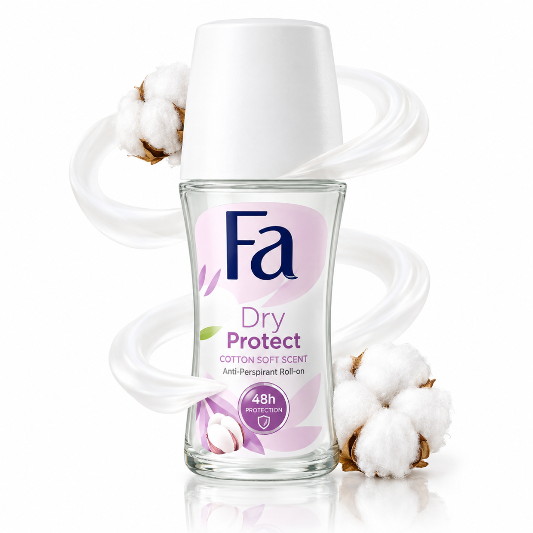 FA ROLL ON DRY PROTECT COTTON MIST 50 ML