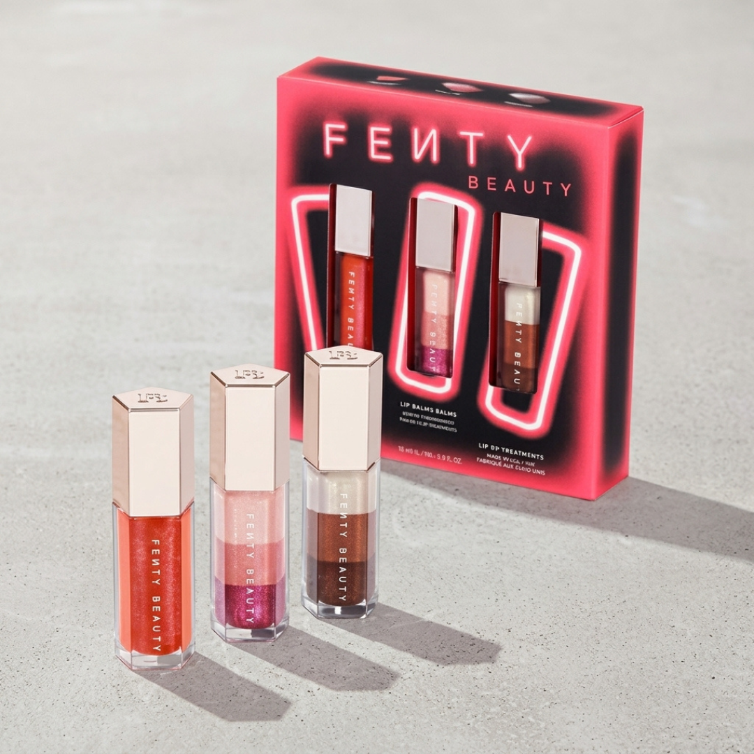 Fenty Beauty Glossy Posse VIII 3-Piece Lip Luminizer
