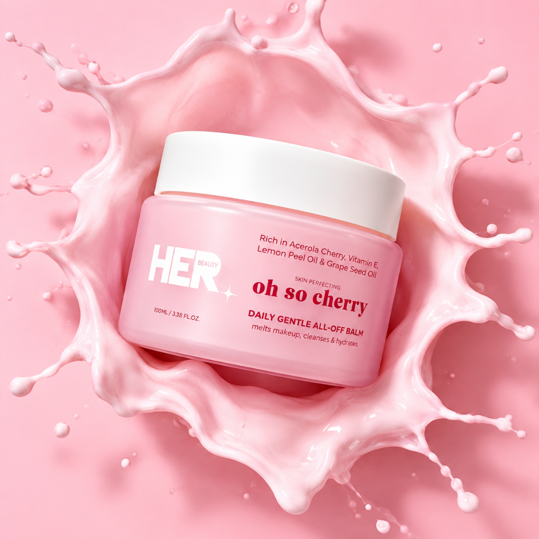 Her Beauty Oh So Cherry Daily Gentle All-Off Balm
