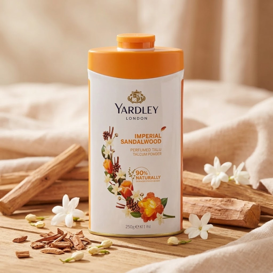 Yardley London Imperial Sandalwood Perfumed Talc