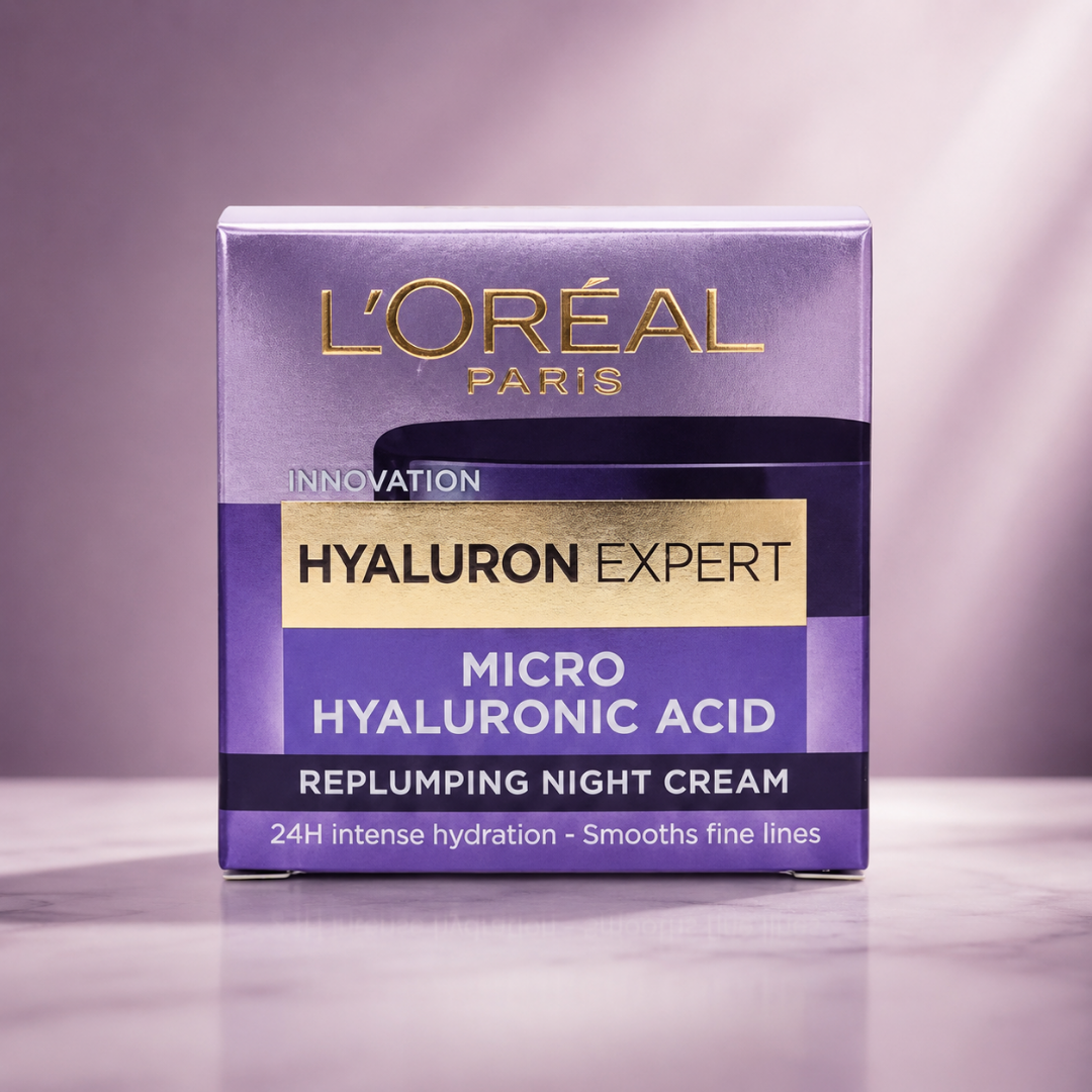 L'Oréal Paris Hyaluron Expert Micro Hyaluronic Acid Replumping Night Cream