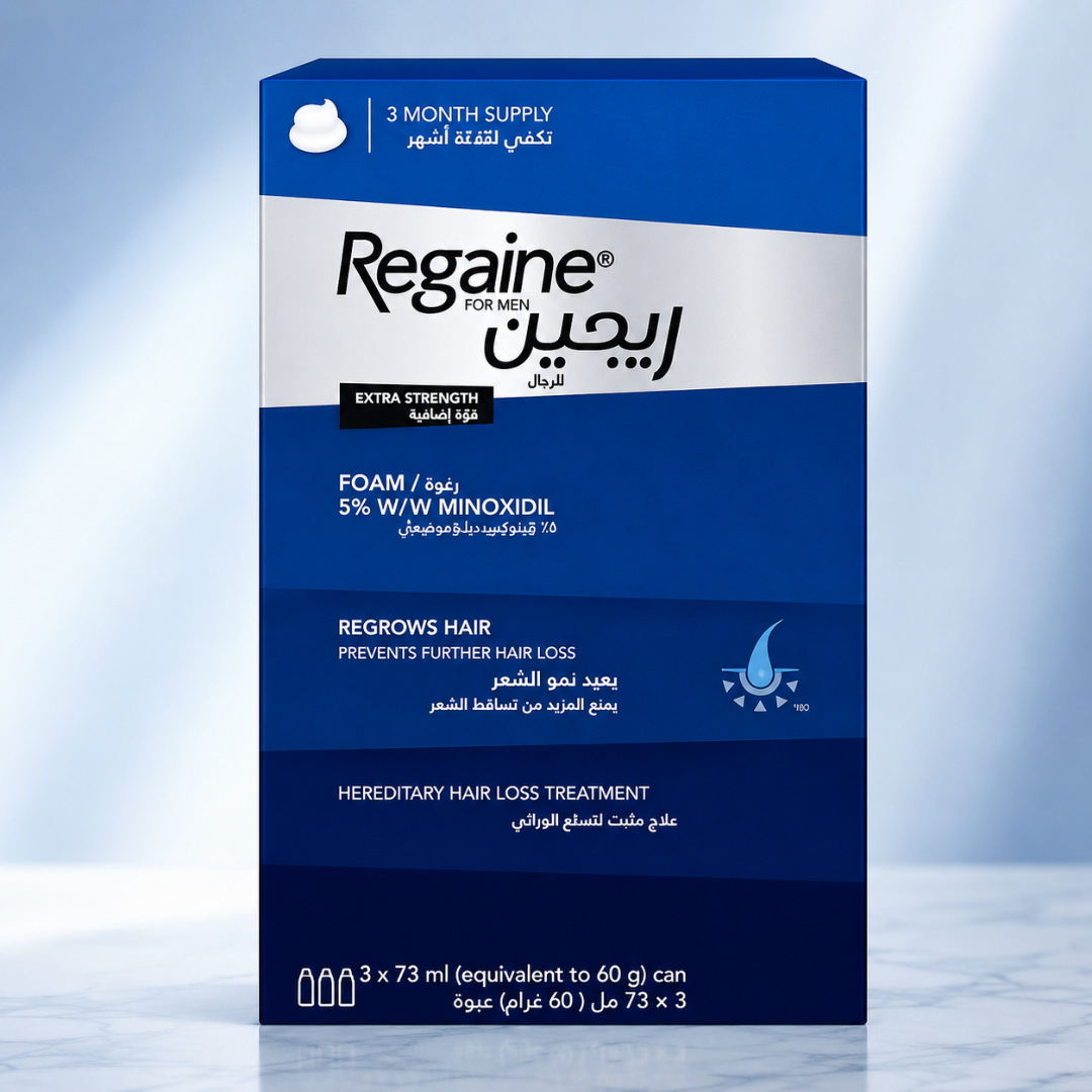 Regaine For Men 5% W/W Minoxidil Foam