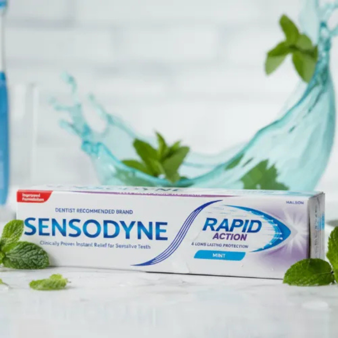 Sensodyne Rapid Action Mint Toothpaste