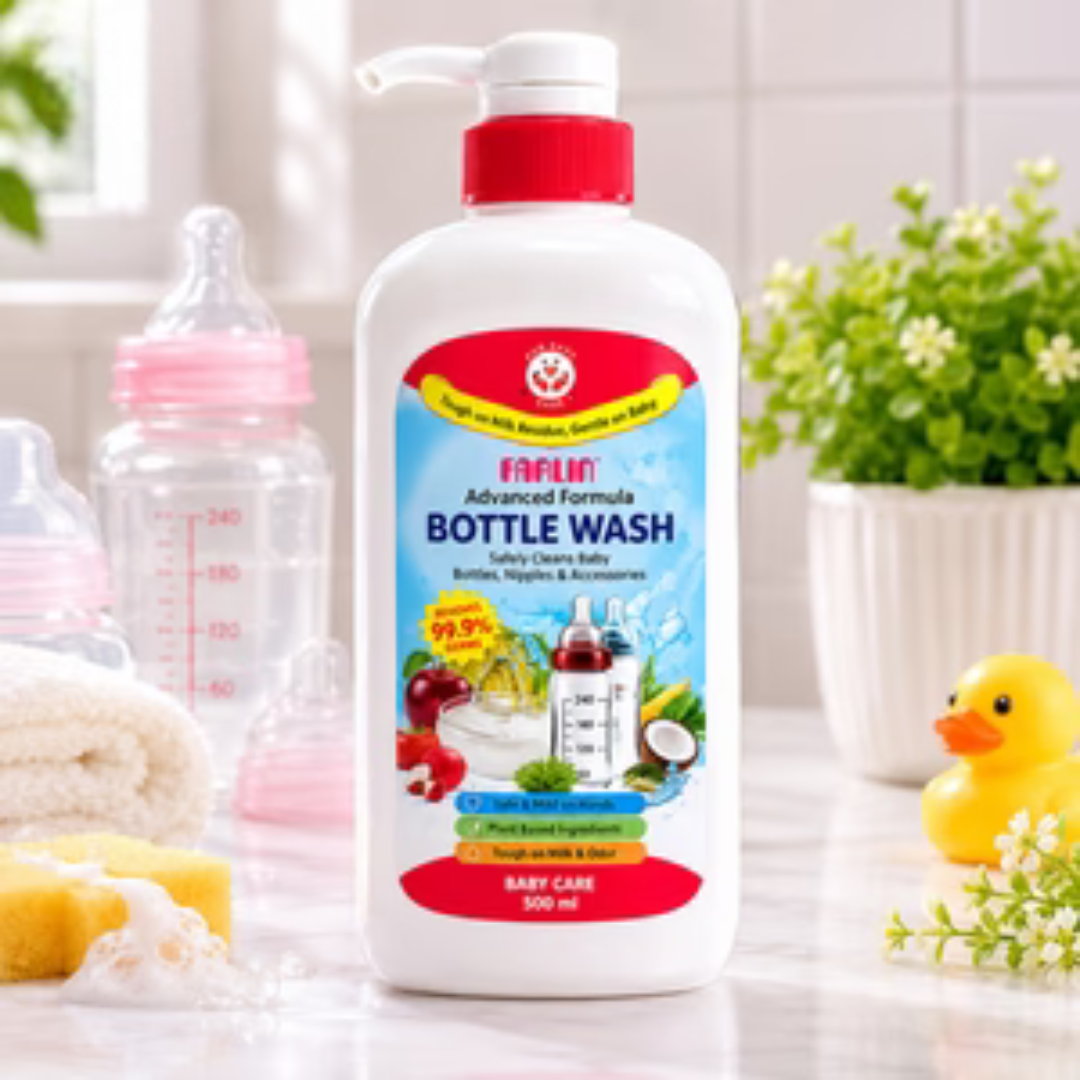 Farlin Baby Feeding Bottle Wash