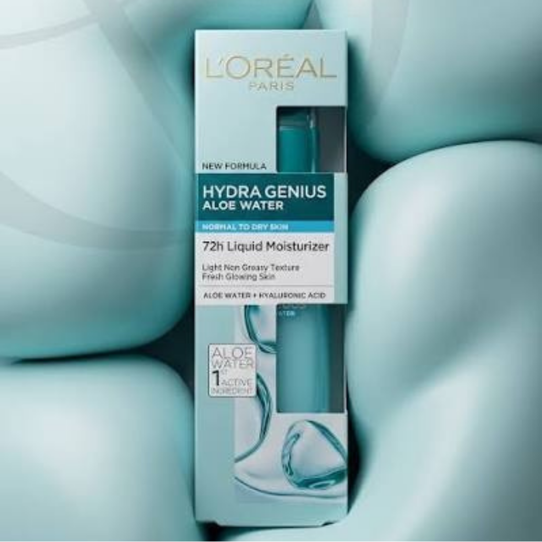 L'Oréal Paris Hydra Genius Aloe Water 72h Gel Ultra Moisturizer
