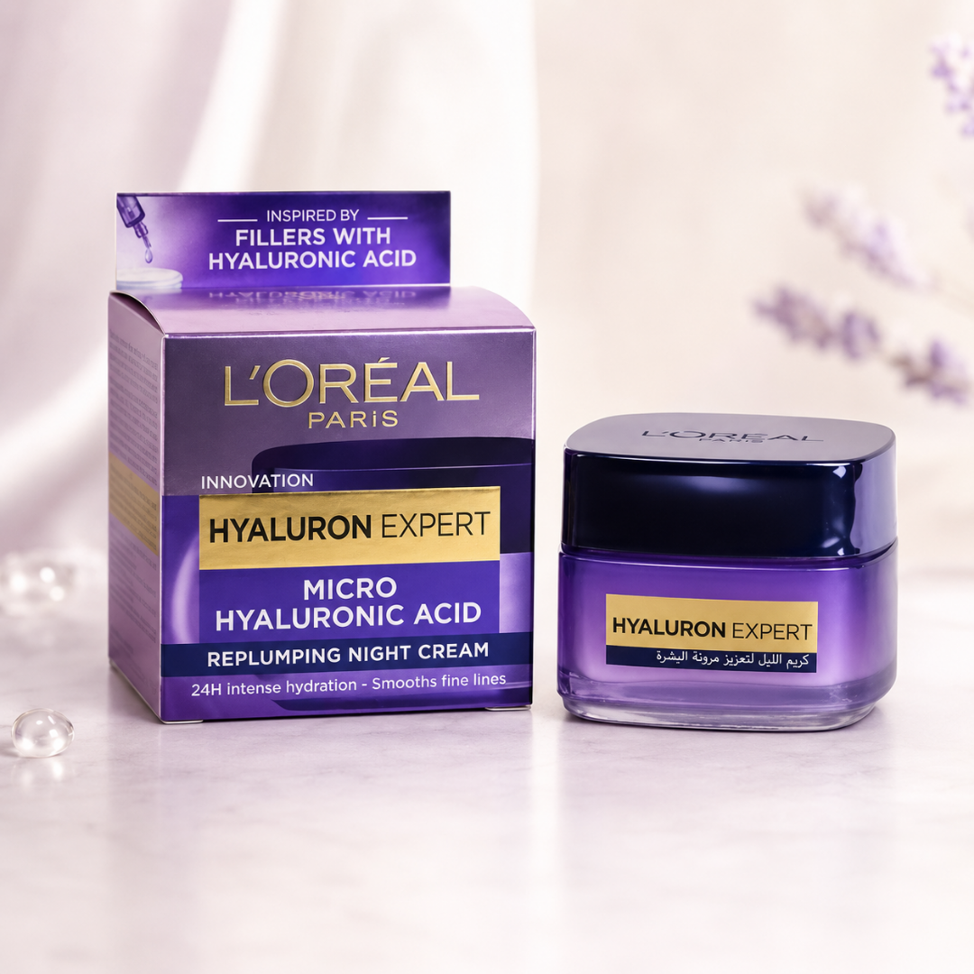 L'Oréal Paris Hyaluron Expert Replumping Moisturizing Care Night Cream Mask