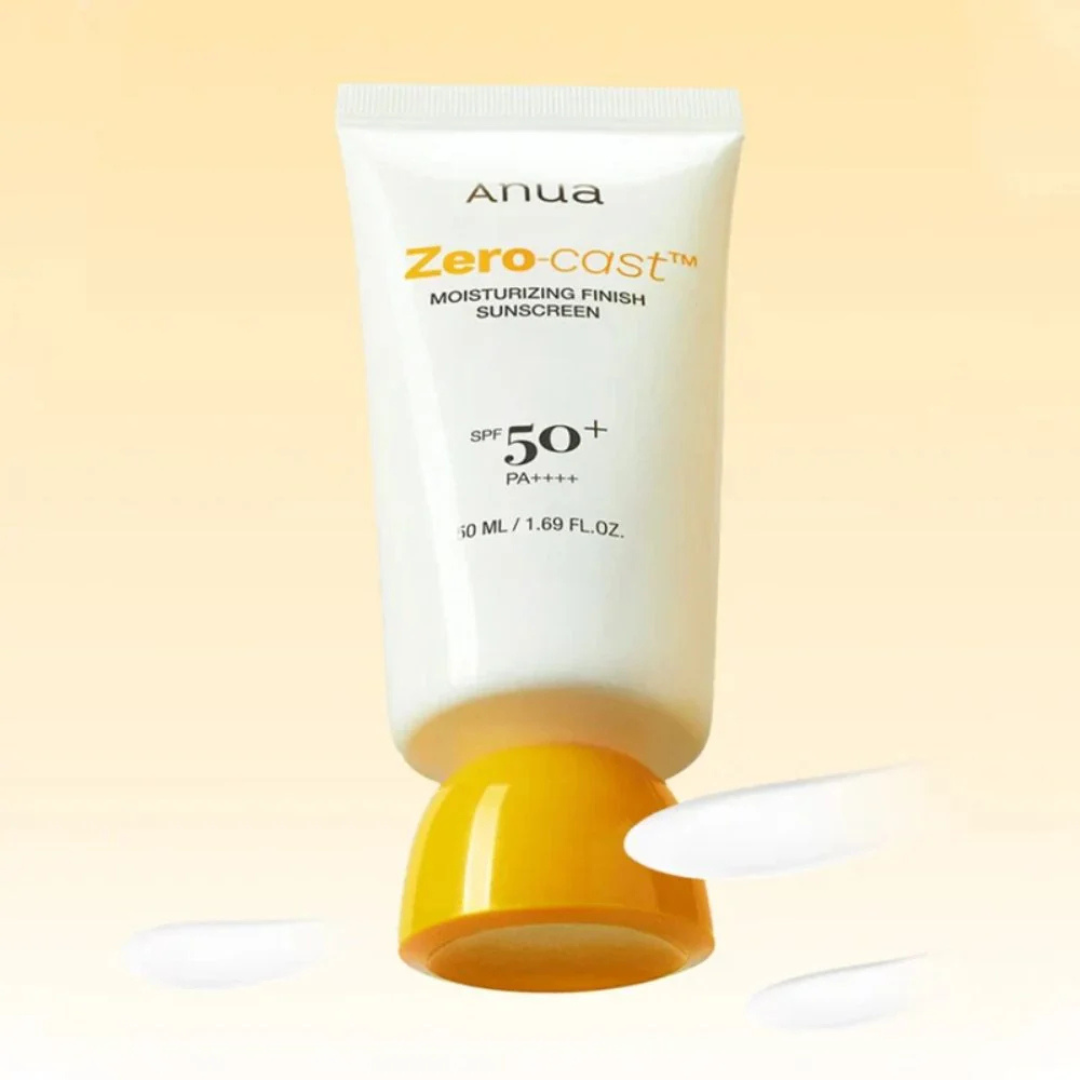 Anua Zero-Cast Moisturizing Finish Sunscreen