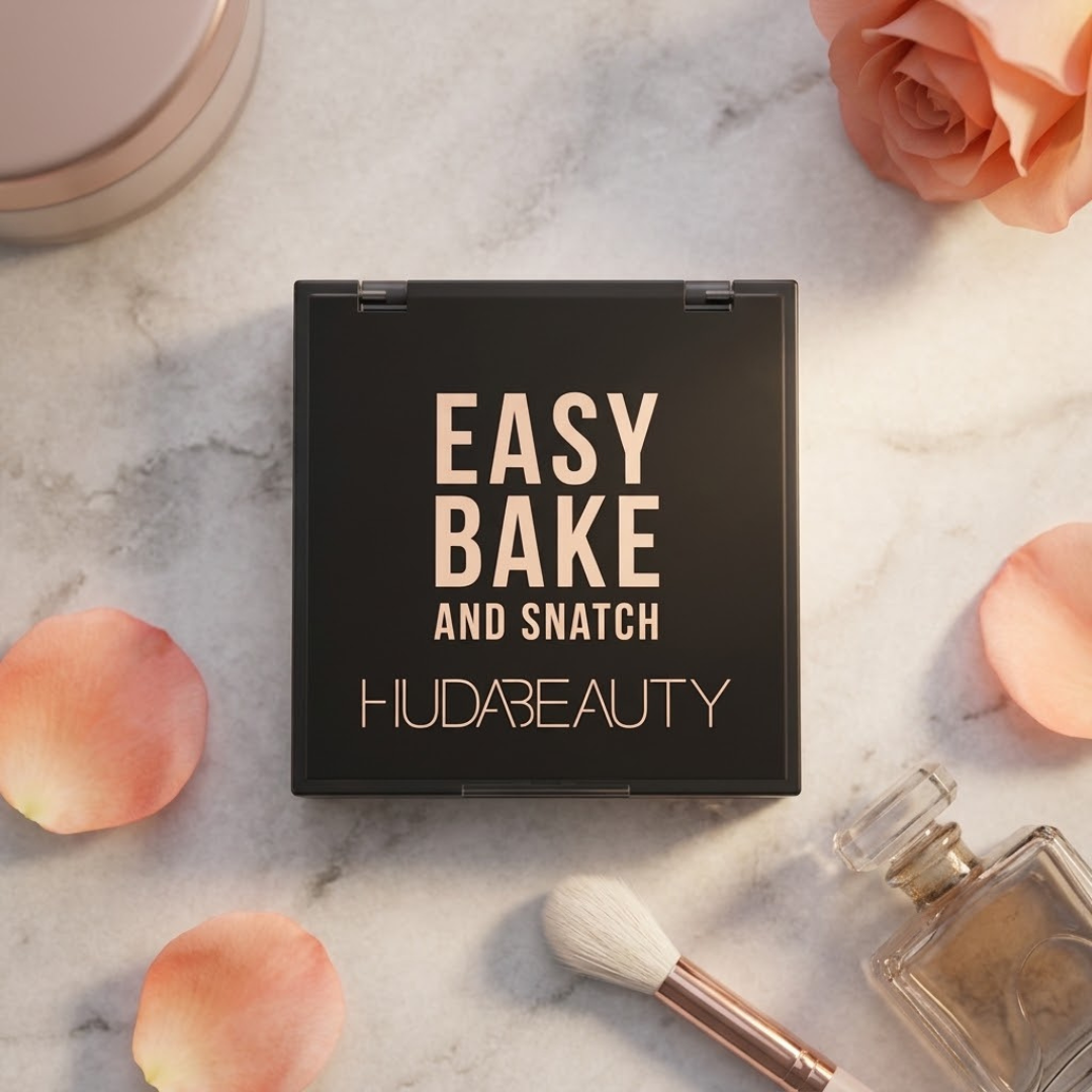Huda Beauty Easy Bake and Snatch Pressed Brightening and Setting Powder