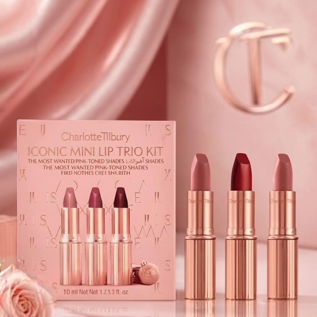 Charlotte Tilbury Iconic Hollywood Lip Trio Kit