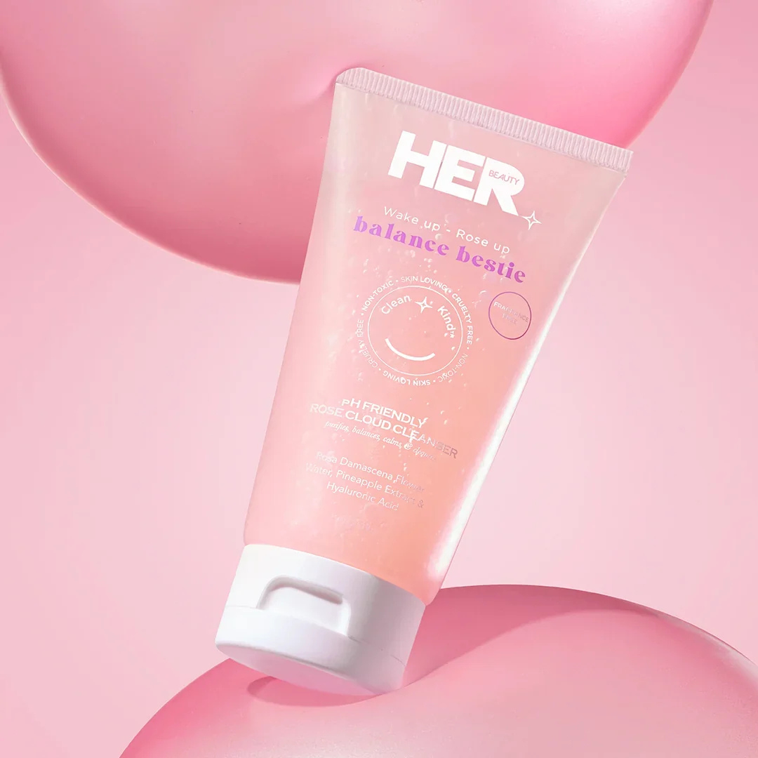Her Beauty Balance Bestie pH Rosé Cloud Cleanser