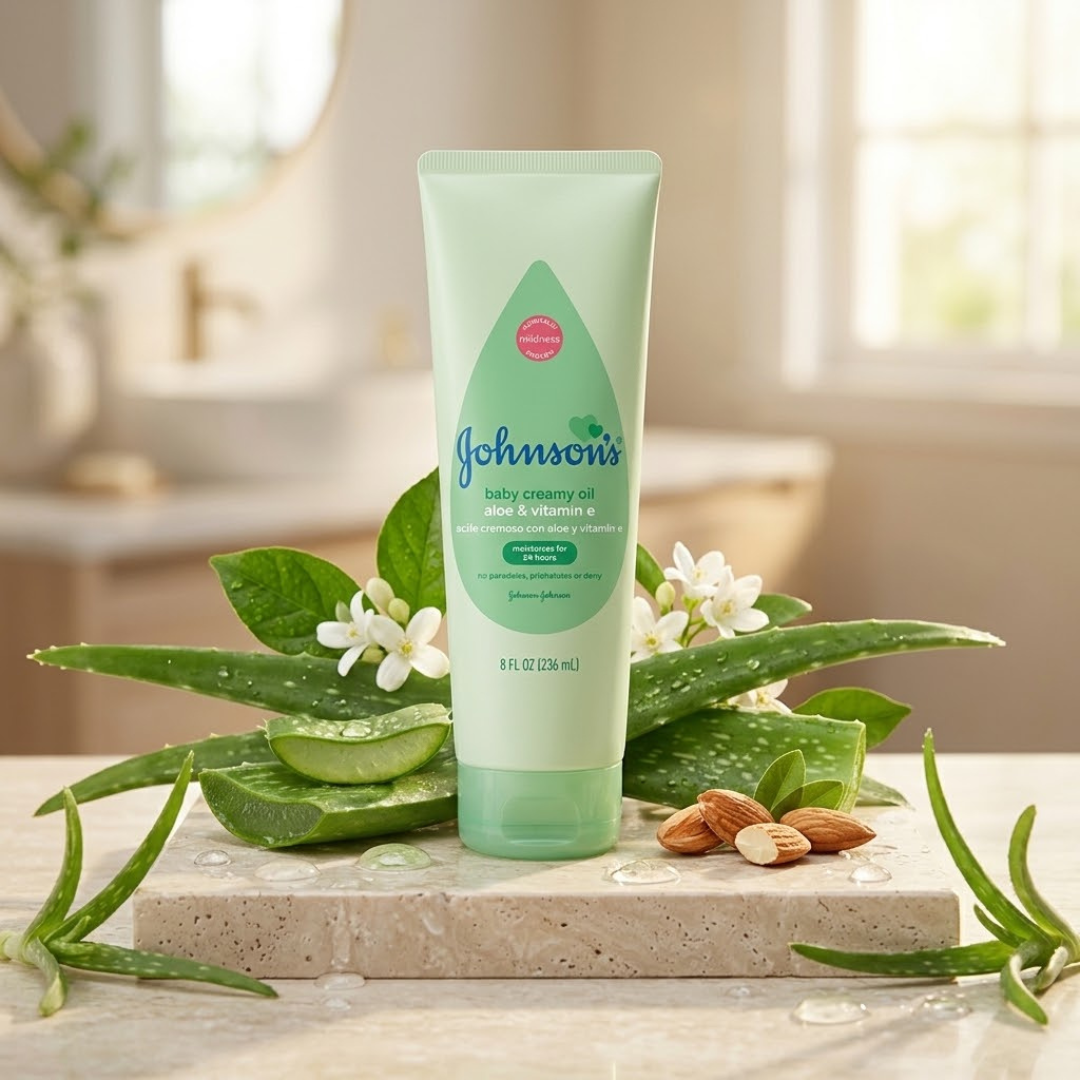 Johnson's Baby Creamy Oil