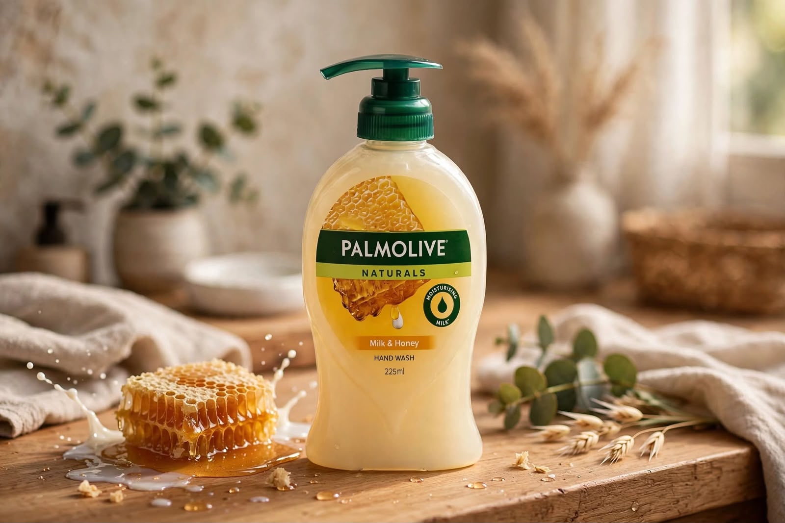 Palmolive Naturals Milk & Honey Moisturising Hand Wash 225ml