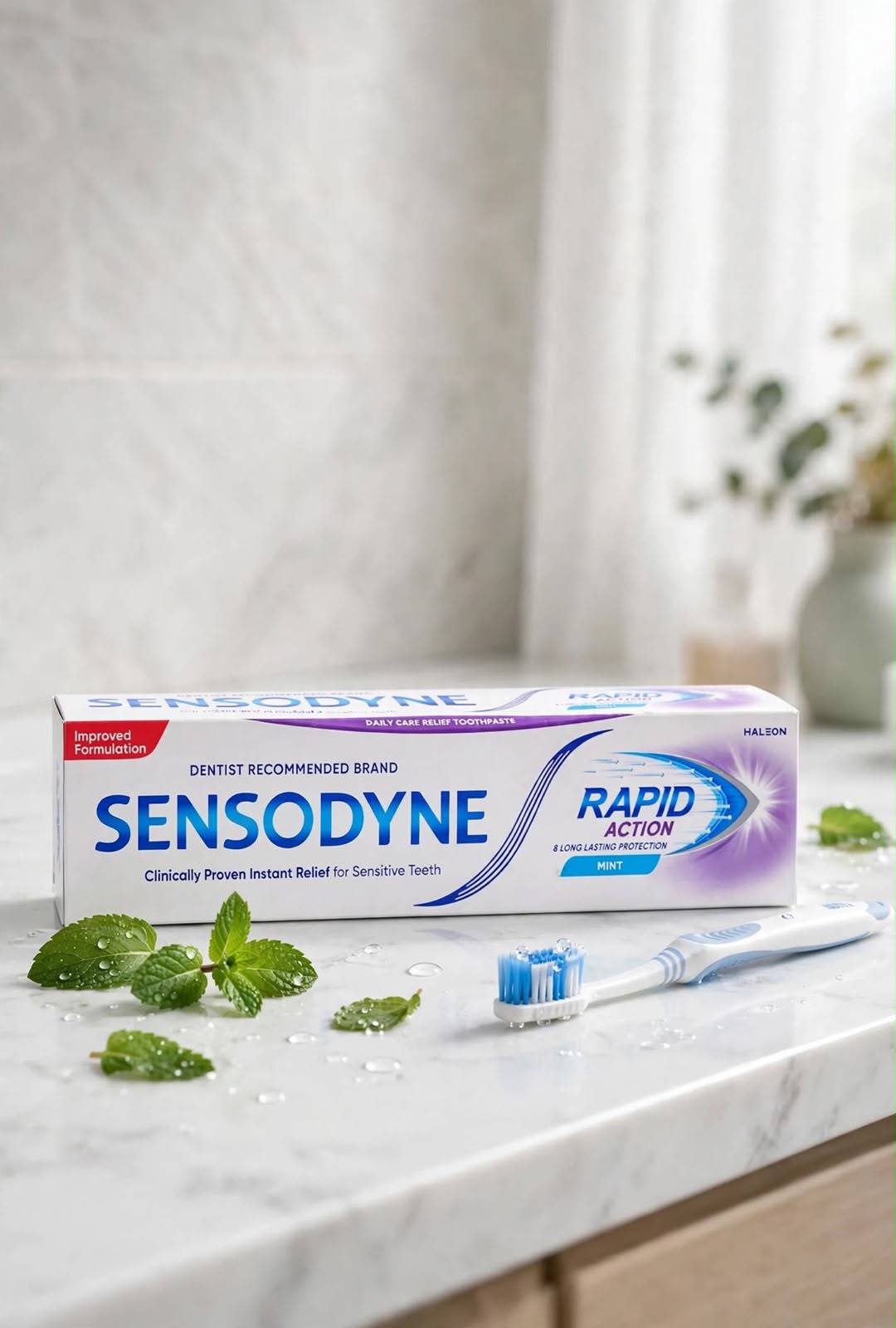 Sensodyne Rapid Action Mint – Sensitive Teeth Relief Toothpaste