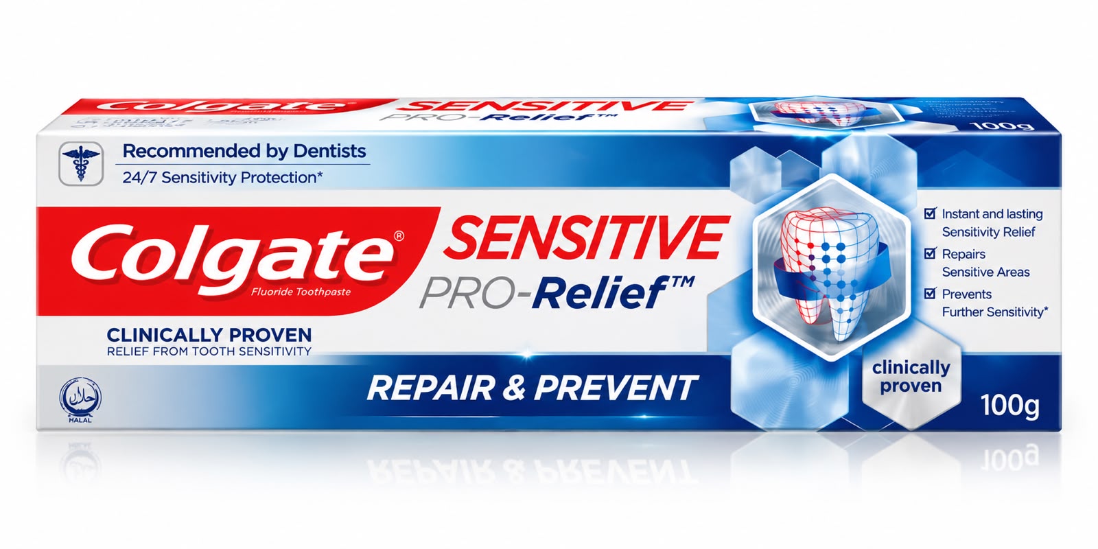 Colgate Sensitive Pro-Relief Repair & Prevent Toothpaste 100g – Instant & Lasting Sensitivity Relief