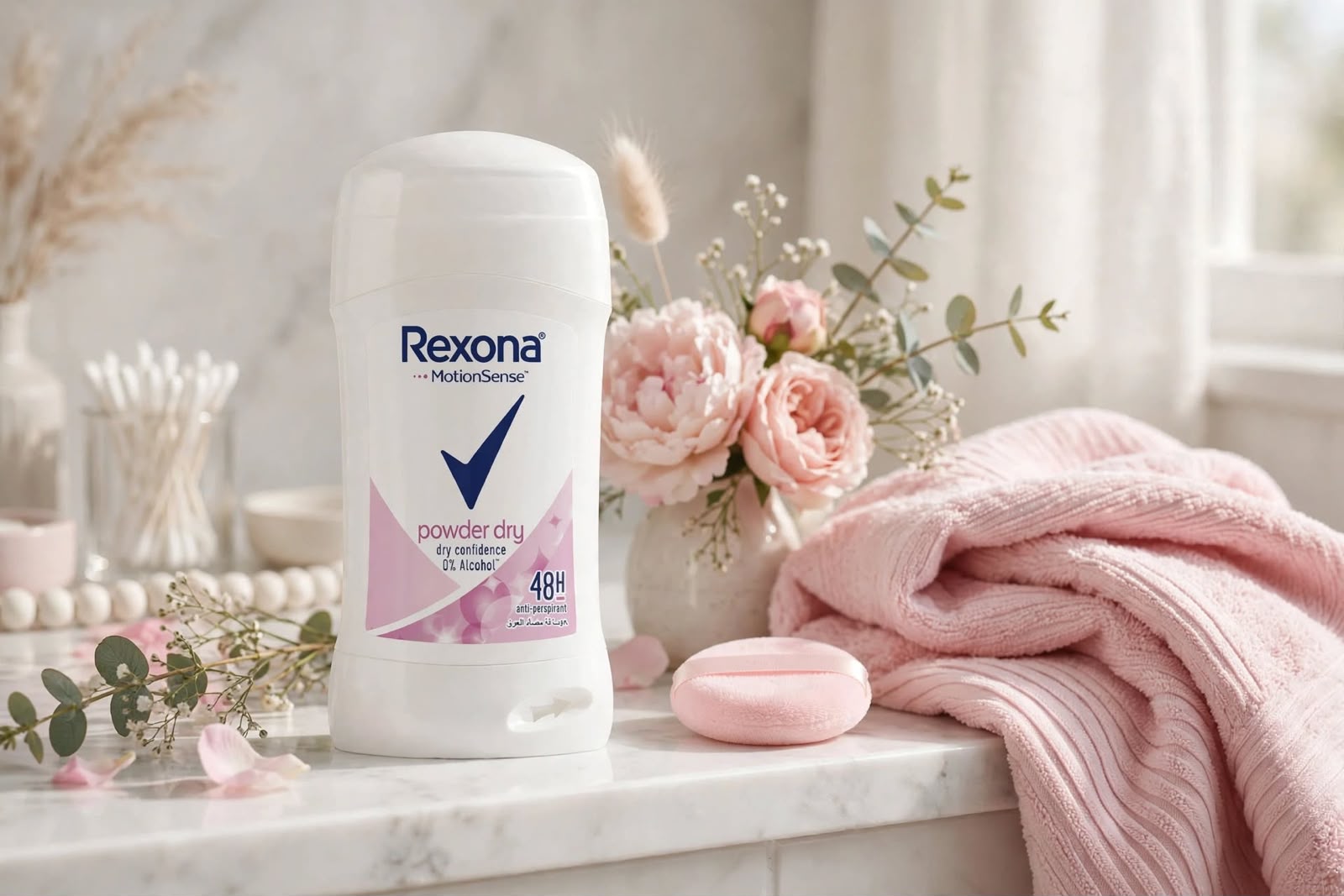 Rexona Powder Dry 48H Anti-Perspirant – Fresh & Dry Confidence