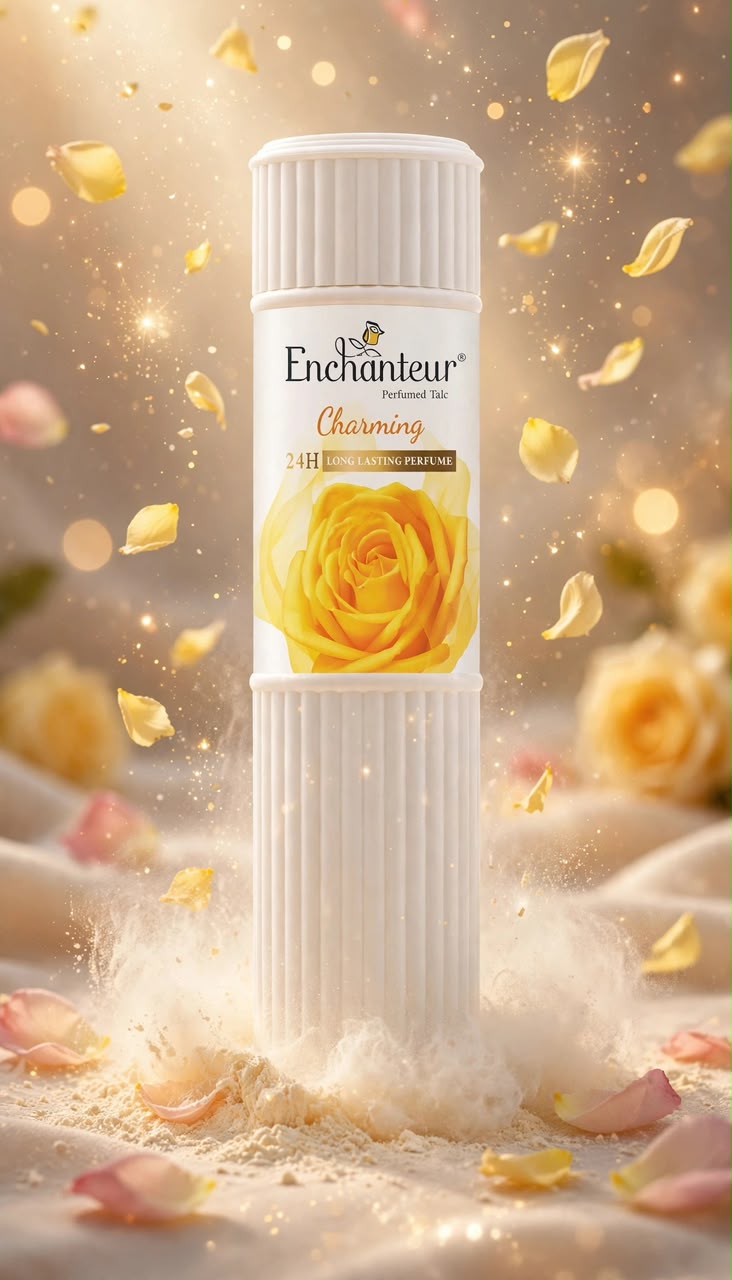 Enchanteur Charming Perfumed Talc – 24H Long-Lasting Perfume