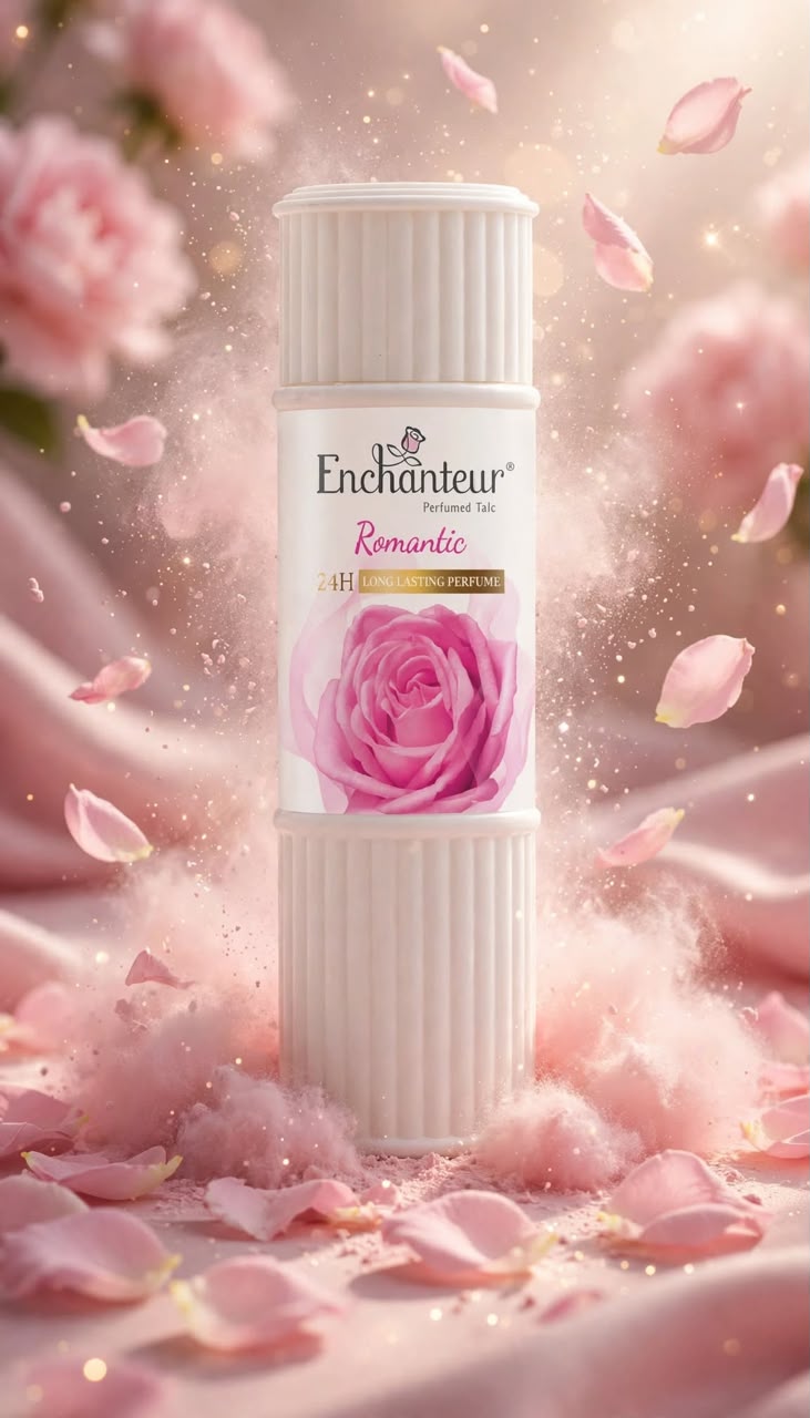 Enchanteur Romantic Perfumed Talc – 24H Long-Lasting Perfume