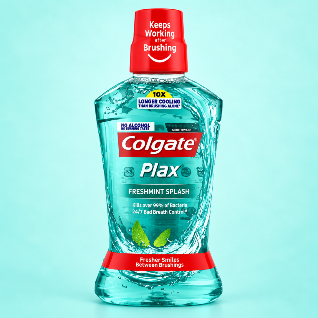 COLGATE PLAX MOUTH WASH FRESHMINT SPLASH 500 ML