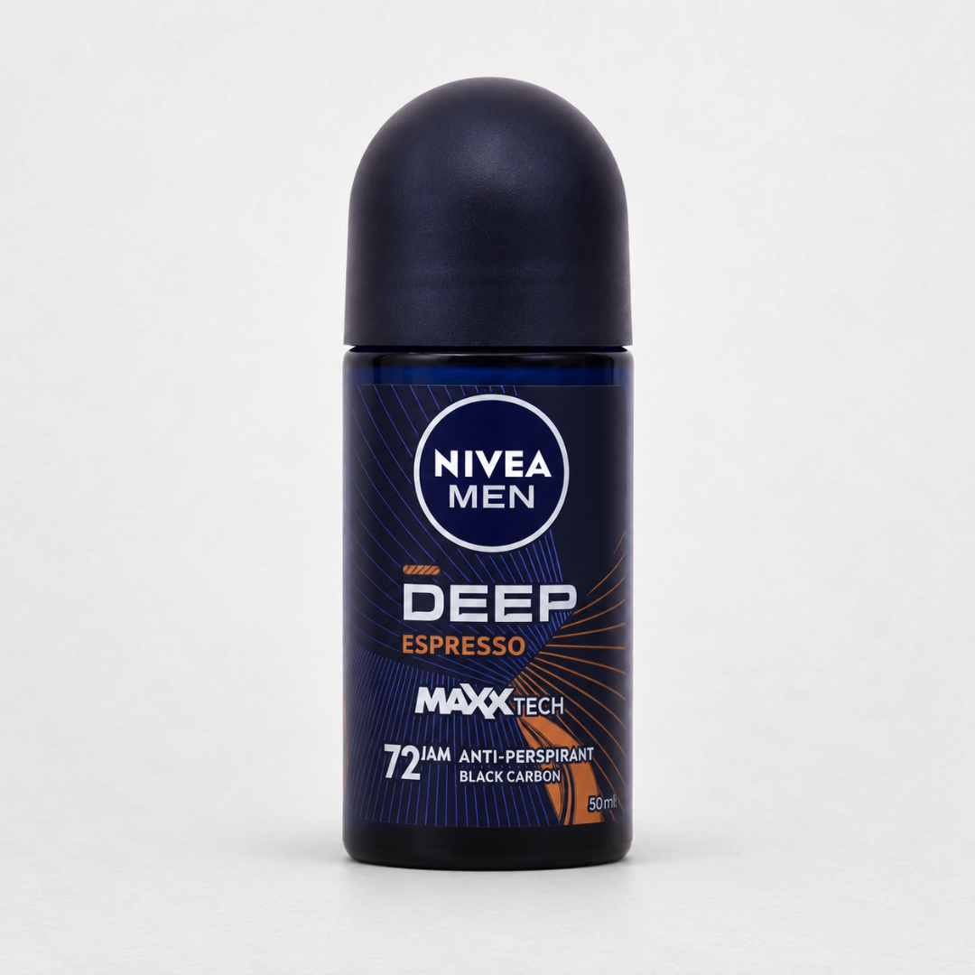 NIVEA MEN ROLL ON DEEP BLACK CARBON ESPRESSO 72H 50 ML