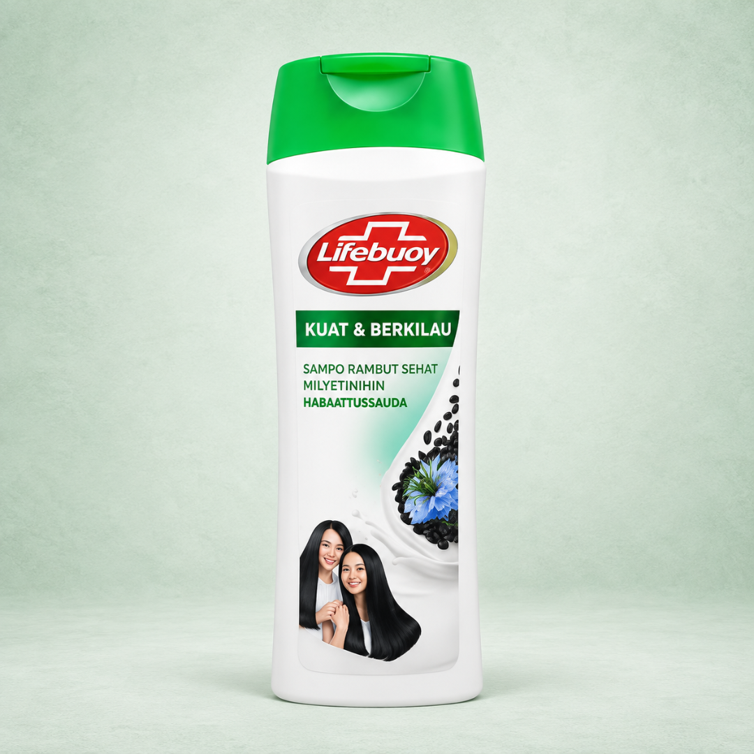 LIFEBUOY SHAMPOO STRONG AND SHINY 340 ML